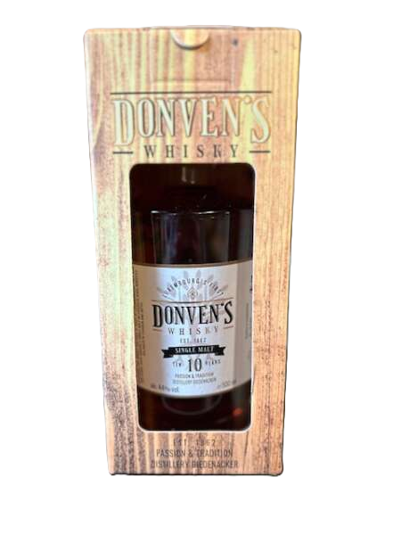 Donven's Whisky Single Malt 10 years (2014) 50cl, 44%vol